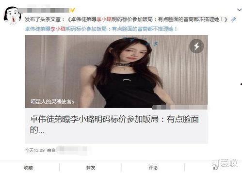 卓伟最新爆料李晓璐,李晓璐事件再掀波澜  第2张